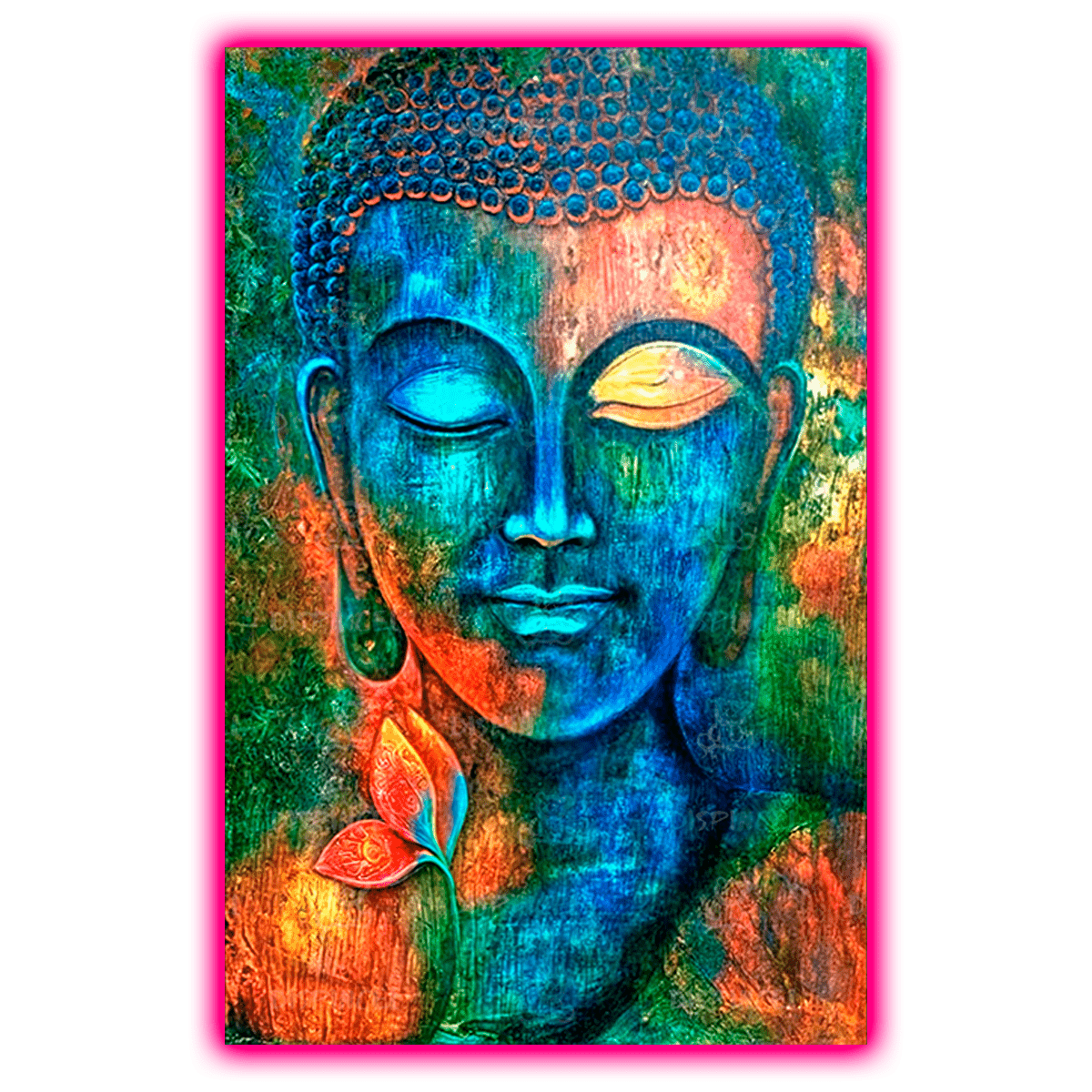 Buddah On Colors