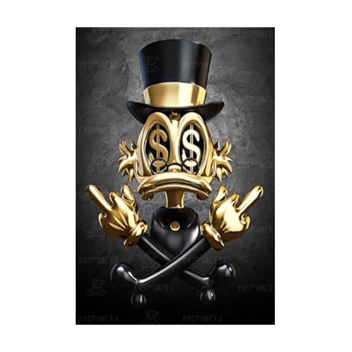 Scrooge Golden Bucks Black