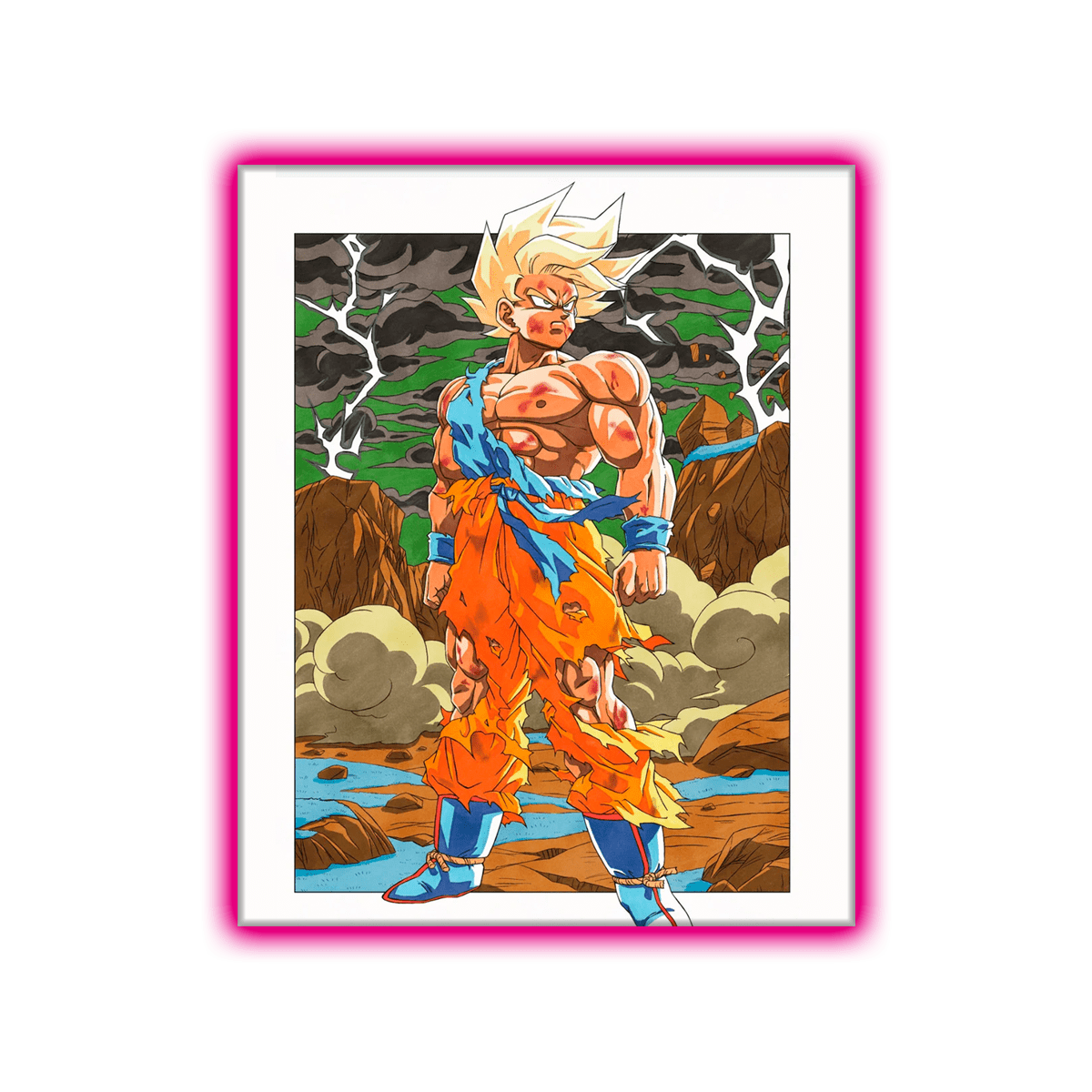 Goku VS Vegeta Manga