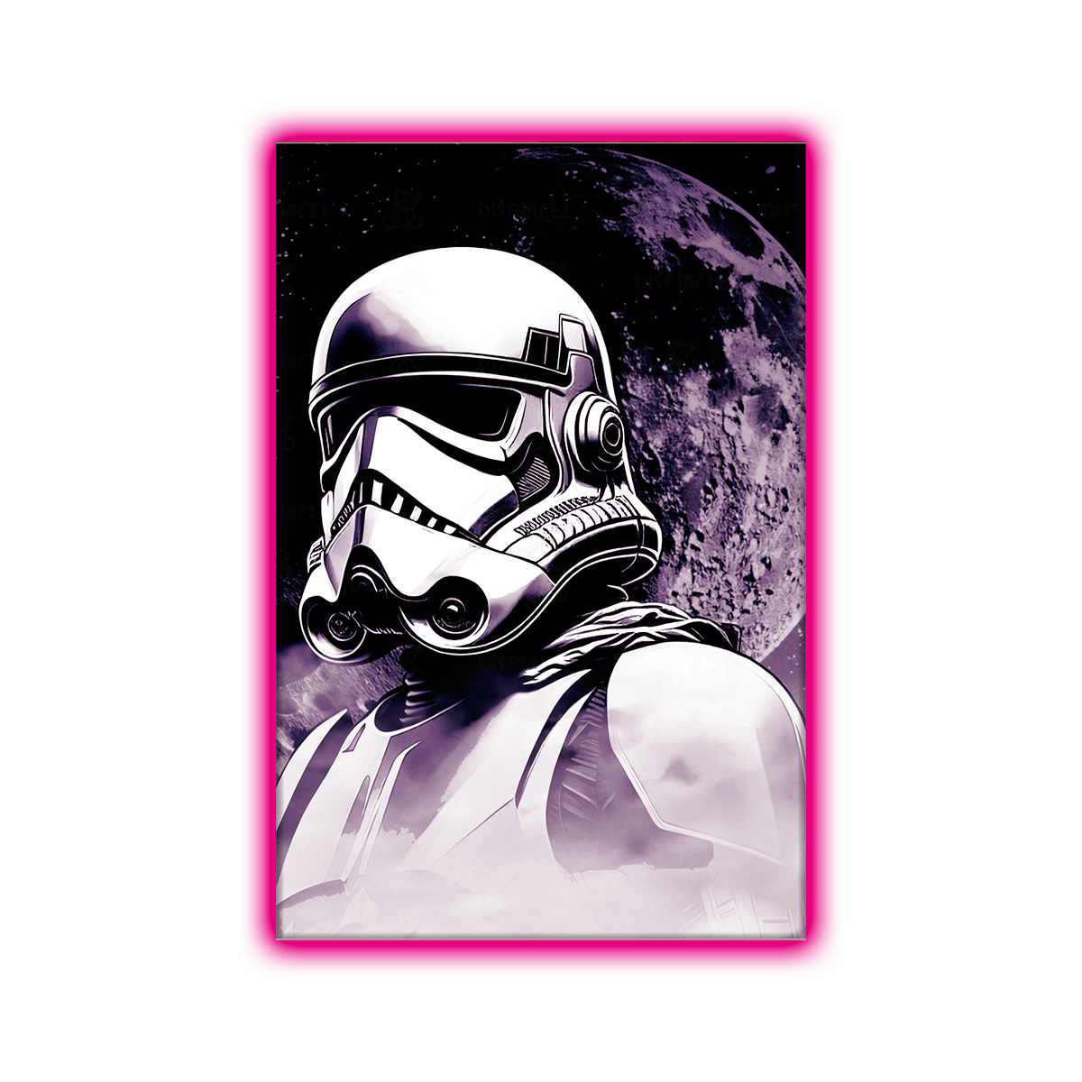 Cuadro Premium StormTrooper Acrilico Blanco